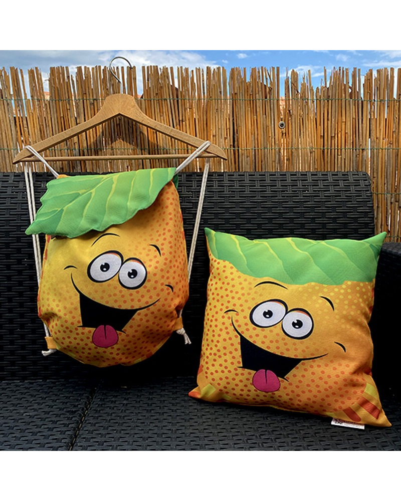 PANEL - Polštář POMERANČ