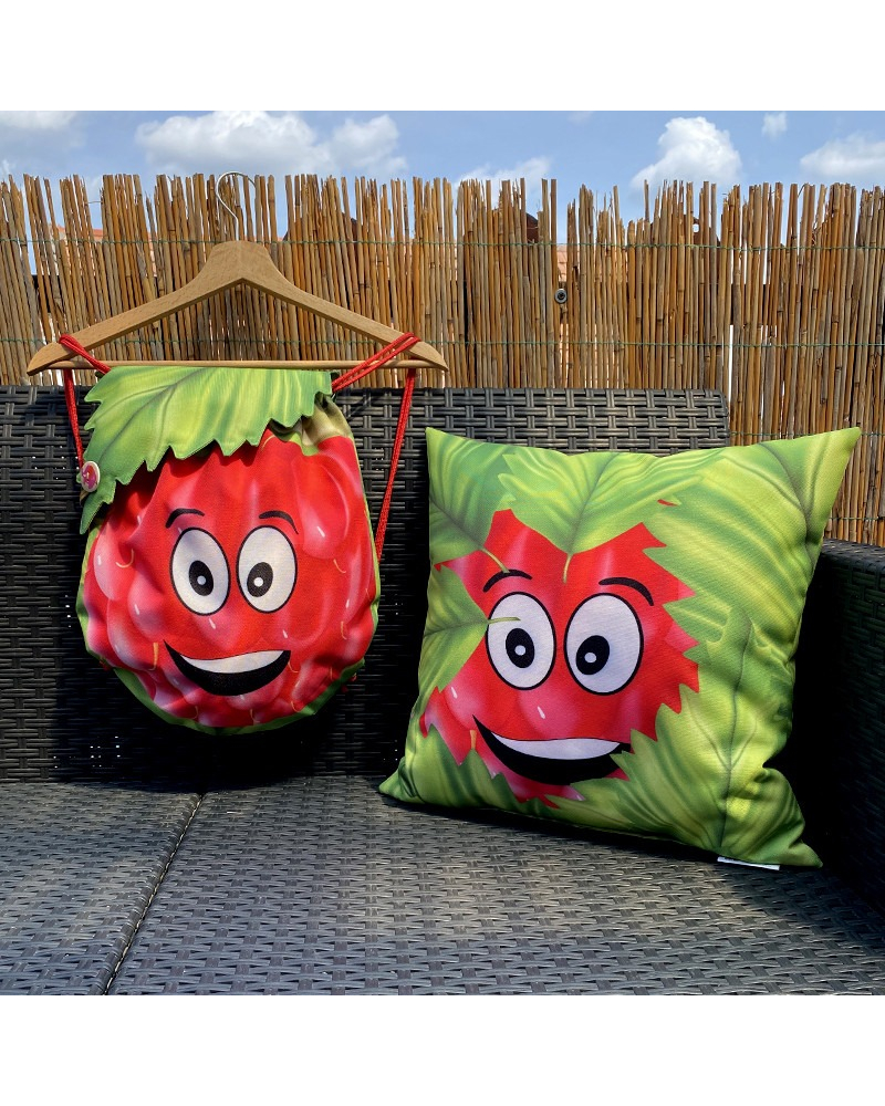 PANEL - Polštářek MALINA