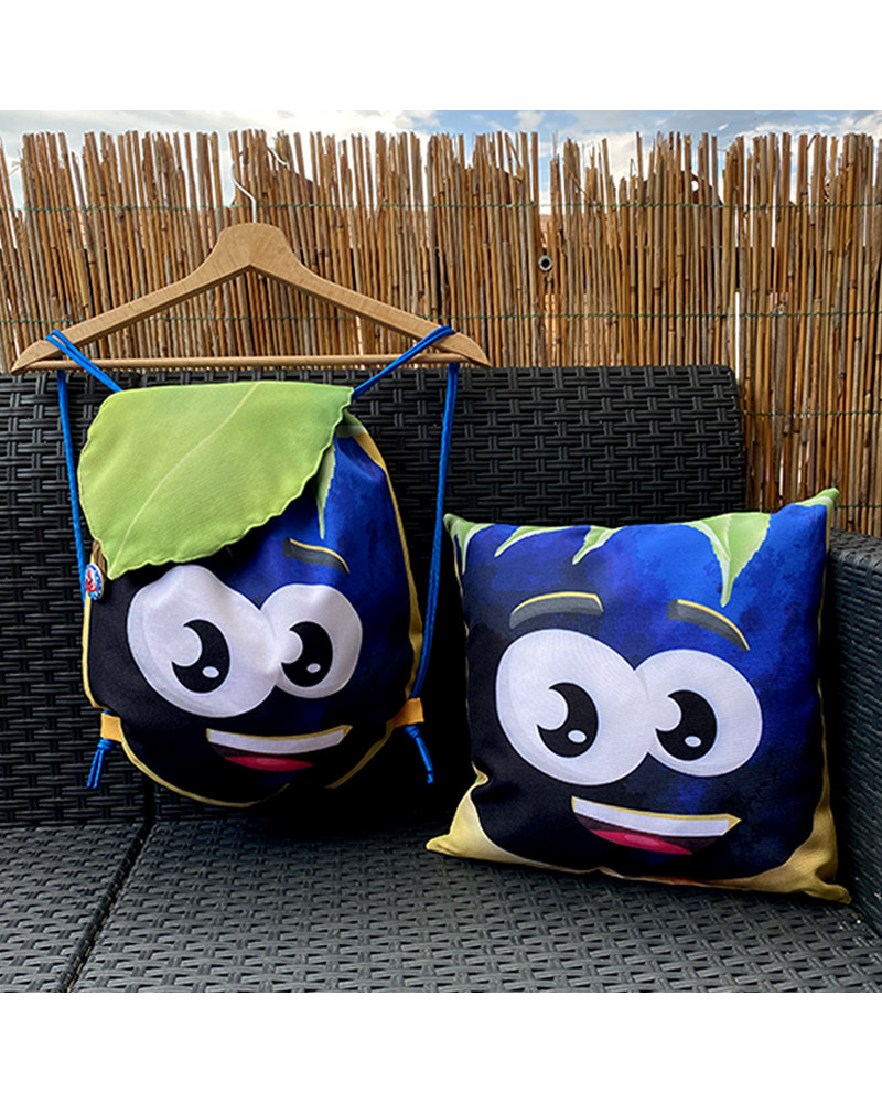 PANEL - Polštářek ŠVESTKA