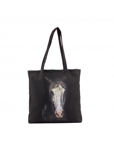 Pevná plátěná nákupní taška - BROWN...