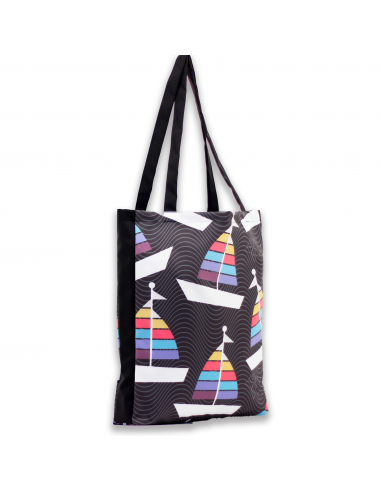 Pevná plátěná nákupní taška - FISH...