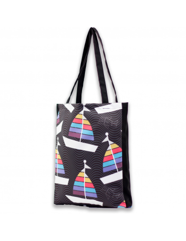 Pevná plátěná nákupní taška - FISH...