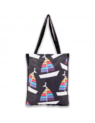 Pevná plátěná nákupní taška - FISH...