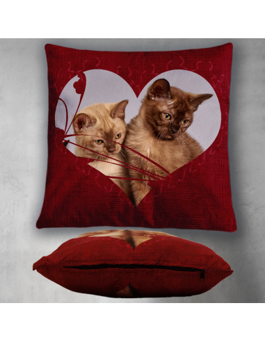 Polštářek SRDCE s linkou - s vlastní...