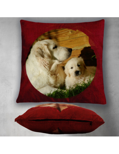 Polštářek V KRUHU - s vlastní fotkou