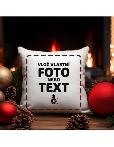polštářek s vlastní fotkou - oboustranný
